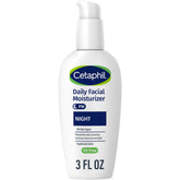 Cetaphil Night Moisturizer bottle for overnight hydration.