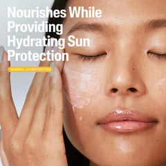 Cetaphil Sheer Mineral Sunscreen on the body provides daily SPF 50 coverage