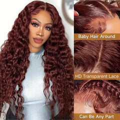 Cfaimity 180-density curly wig showcases full volume and bounce.