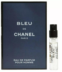 Chanel Bleu de Chanel sample vial ideal for travel and quick fragrance refresh