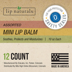 CHAP-ICE Lip Naturals mini Vanilla Bean lip balm for everyday moisture.