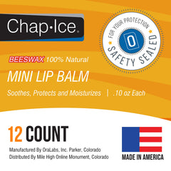 CHAP-ICE pocket-ready lip balm in a pocket for daily use