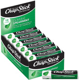 ChapStick bulk classic spearmint 12-pack for daily lip moisture on busy days.