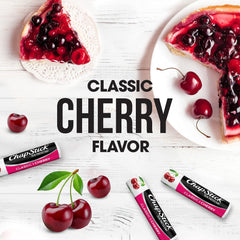 ChapStick Classic Cherry with twist-up cap is portable lip care.