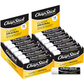 ChapStick Original bulk-pack 24 tubes for daily lip moisture on the go.