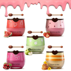 Charm Kiss bee lip balm honey pot jar showcases hydrating lip care.