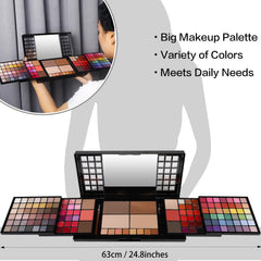 CHARMCODE eyeshadow collection shows matte, metallic, and shimmer options for rich eye looks.