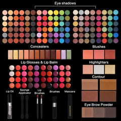CHARMCODE compact travel kit closed, portable for on-the-go touch-ups