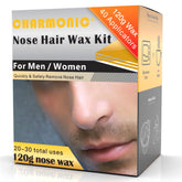 Charmonic nose wax kit 120g packaging shows long-term value for multisession use
