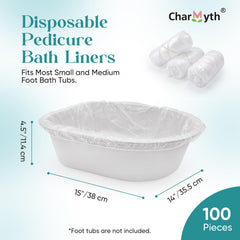 Charmyth Pedi Guard liner elastic band close-up showing secure fit