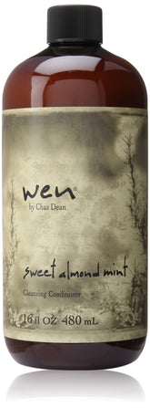 Chaz Dean Wen Cleansing Conditioner Sweet Almond Mint bottle, ideal for lightweight hydration.