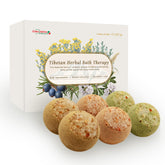 CheezhengHimalaya bath bomb pack6 front label showcases gift-ready spa-at-home experience.