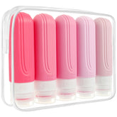 CHEODIN travel bottles leakproof cap closeup for spill-free packing on trips