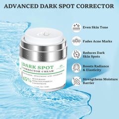 CHEOKINGBA dark-spot-remover face application shows smooth, even-toned complexion potential.