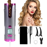CHERRYSUN automatic-rotating-cordless-curling-iron for salon-quality curls on the go.