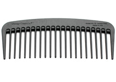 Chicago Comb Model 10 wide-tooth close-up for gentle detangling.