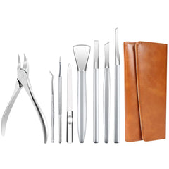 CHICREEN pedicure-tools-durable-material shows rust-resistant stainless steel built to last.