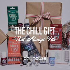 Chillhouse Chill Tips Buffer and File demonstrates prep for precise nail shaping