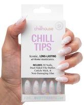 Chillhouse Chill Tips press-on nails kit offers versatile shapes for customizable manicures.
