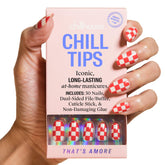Chillhouse Chill Tips That's Amore oval tips set for easy at-home Valentine’s manicure