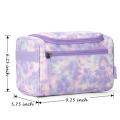 Choco Mocha bag's roomy interior keeps cosmetics, hygiene items organized.