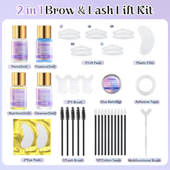 Choido Lash Lift Kit perm lotion image showing curling solution for lasting lift.