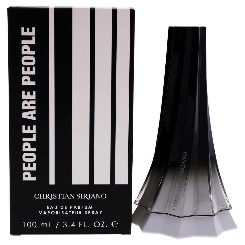 Christian Siriano People Are People EDP bottle—sleek design ideal for daily wear and confidence