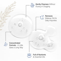 Christina Moss Naturals Face Wash aloe-shea moisture helps maintain skin barrier while cleansing.