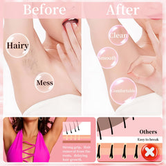 Chulan sensitive-skin wax beads application-area; suitable for eyebrows, upper lip, bikini.