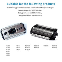 Easy snap-in BG5025 replacement head for quick upgrade