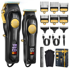 CIICII men's hair clippers set front view for professional-looking home grooming