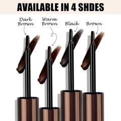 Cilrofelr gray-black tint shade swatch for natural-looking brows