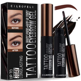 Cilrofelr tattoo peel eyebrow gel pack highlights two-pack convenience
