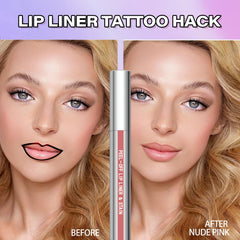Cilrofelr TikTok-viral lip liner demonstrates easy, mess-free lip color application