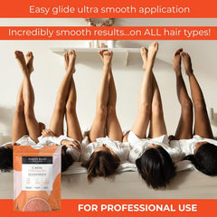 Cirepil Cristalline low-temp melting offers gentle client comfort.