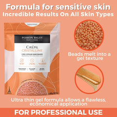 Cirepil Cristalline rosin-free formula ideal for allergy-prone clients.