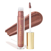 City Beauty City Lips Plum Springs tube close-up showing a glossy high-shine finish