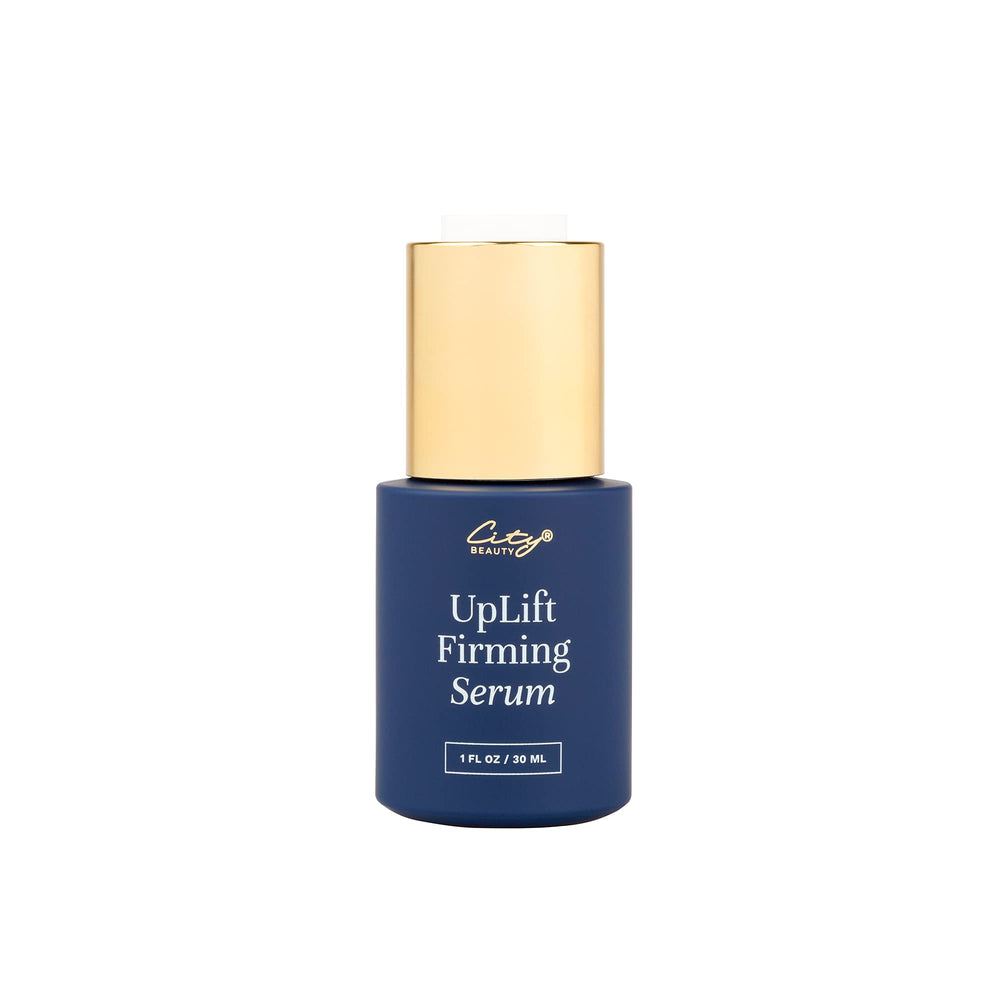 City Beauty UpLift Firming Serum bottle close-up showing lifting potential for firmer-looking skin