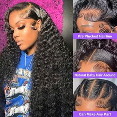 CITY GIRL hd lace front close-up showcasing 13x4 transparent lace for seamless blend