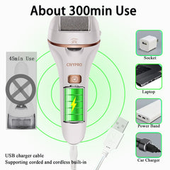 CIVYPRO foot scrubber with IPX7 waterproof design for bathroom use