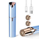 Claities facial hair remover with LED light for precise grooming in dim lighting.
