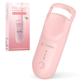 claities heated eyelash curler ready-indicator shows optimal heat for precise curl
