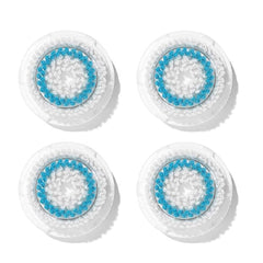 Clarisonic deep pore brush head packaging showcases ready-to-use replacements for a smoother skin routine.