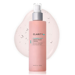 ClarityRx Cleanse Daily Face Wash bottle closed for a gentle daily cleanse suitable for all skin types