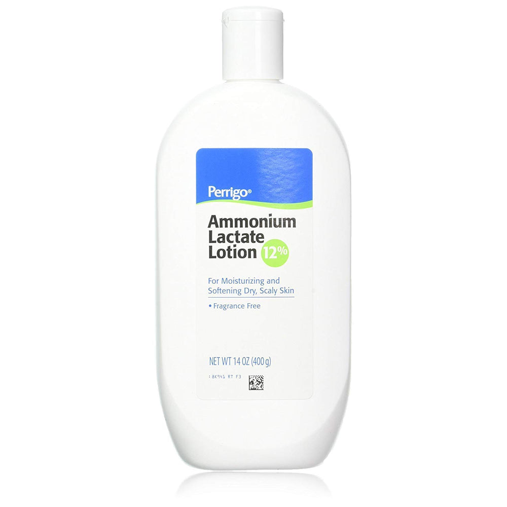 Clay ammonium lactate lotion 12 percent fliptop bottle for daily skin hydration and gentle exfoliation