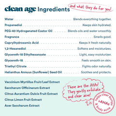 Clean Age Waves ocean-breeze scent image evokes refreshing teen-ready atmosphere.