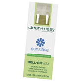 Clean + Easy sensitive roll-on wax refill trio pack shows convenient, mess-free hair removal options