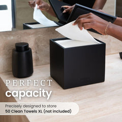 CLEAN SKIN CLUB cement box on-countertop compact storage
