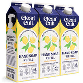 Cleancult Lemon Verbena refills 3-pack for eco-friendly hand washing