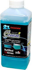 Cleanu bottle mixing 50-50 demonstrates safe preparation for cleaning